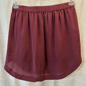 Madewell silk skirt size Medium